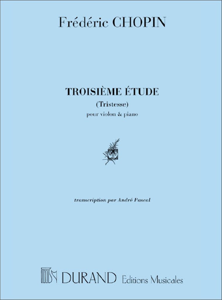 Tristesse Violon-Piano